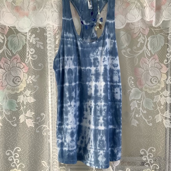 Tie-Dye New Racerback Tank Top Handmade. - Picture 8 of 8